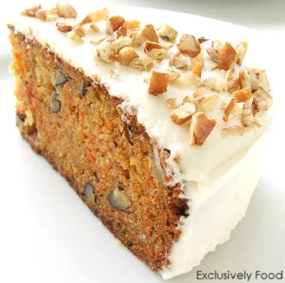 Delicious delicious carrot cake!